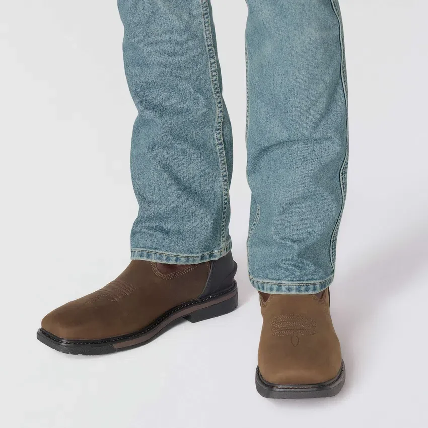Erkek Geniş Kesim Bootcut Rugged Flex İş Kot Pantolonu