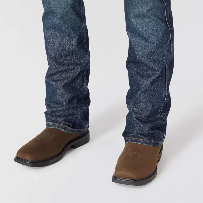 Erkek Geniş Kesim Bootcut Rugged Flex İş Kot Pantolonu