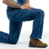 Erkek Geniş Kesim Denim Tulum