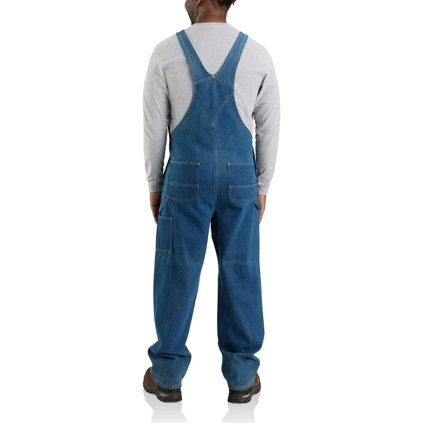 Erkek Geniş Kesim Denim Tulum
