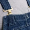 Erkek Geniş Kesim Denim Tulum