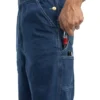 Erkek Geniş Kesim Denim Tulum