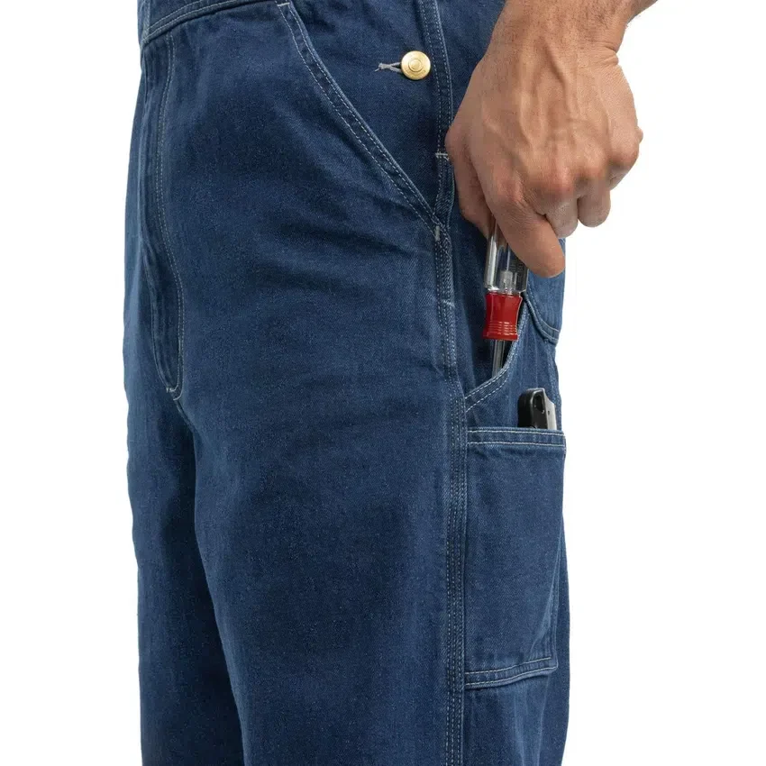 Erkek Geniş Kesim Denim Tulum