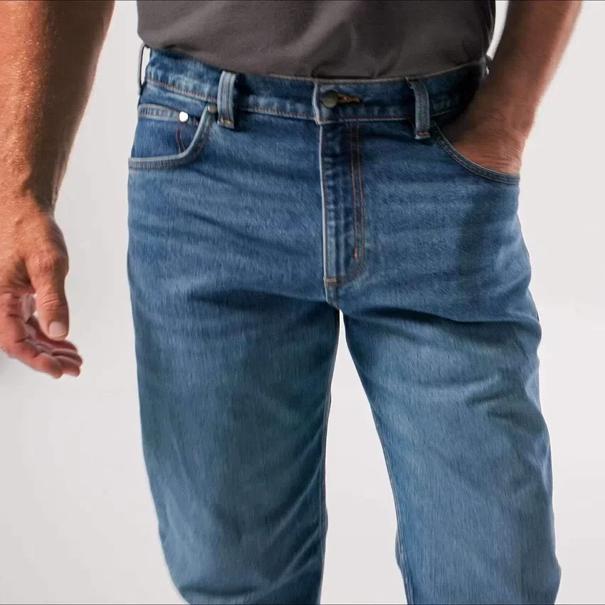 Erkek Geniş Kesim Düz Paça Rugged Flex İş Kotu
