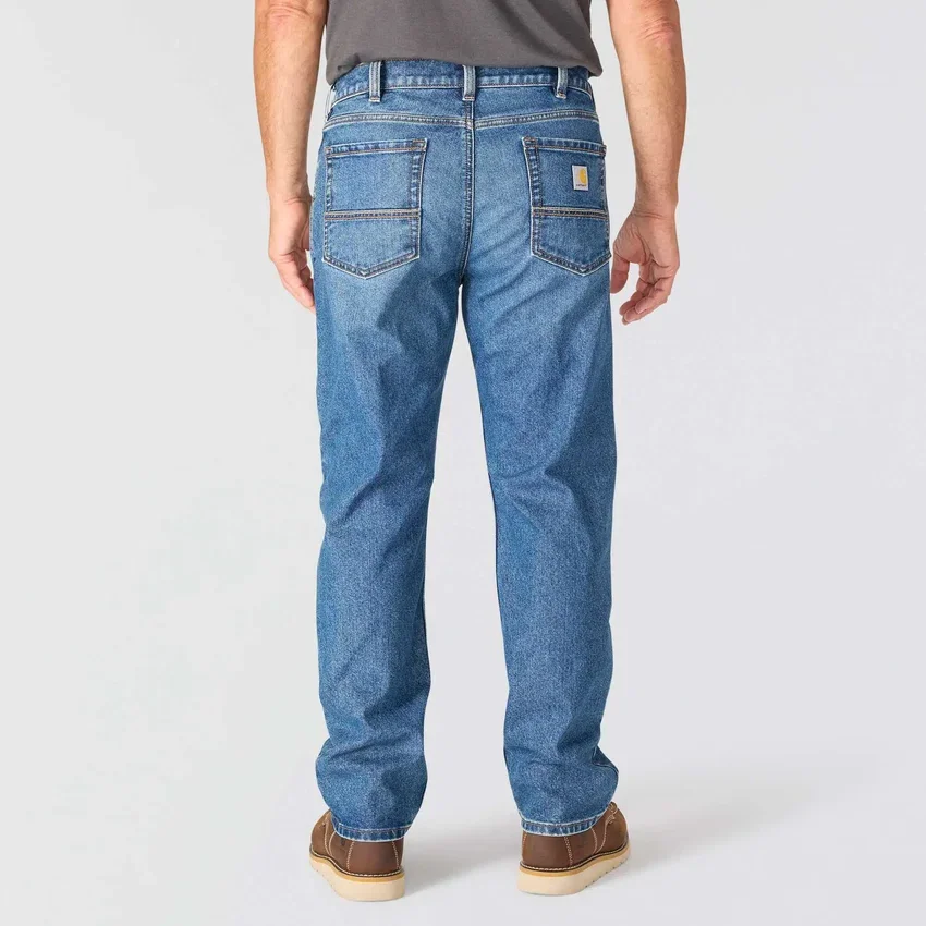 Erkek Geniş Kesim Düz Paça Rugged Flex İş Kotu