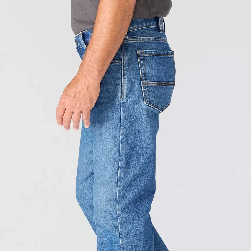 Erkek Geniş Kesim Düz Paça Rugged Flex İş Kotu