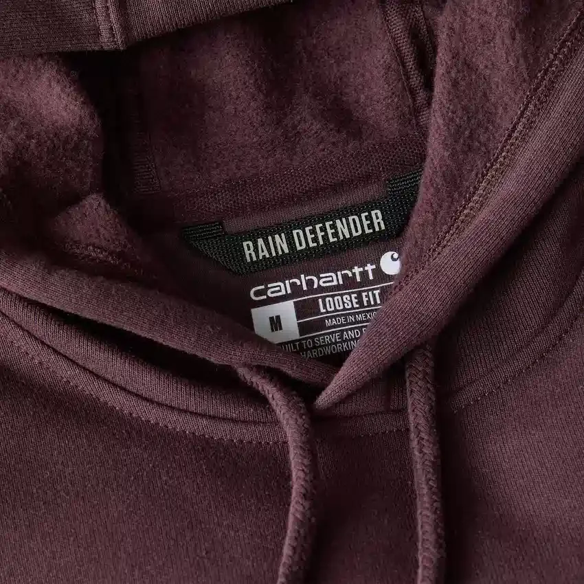 Erkek Geniş Kesim Orta Ağırlık Logo Desenli Kapüşonlu Sweatshirt - Rain Defender Kapüşonlu sweatshirtler