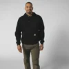 Erkek Geniş Kesim Orta Ağırlık Logo Desenli Kapüşonlu Sweatshirt - Rain Defender Kapüşonlu sweatshirtler