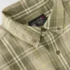 Erkek Geniş Kesim Uzun Kolluklu Twill Ekose Gömlek - Alev Dirençli Gömlekler