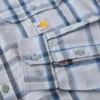 Erkek Geniş Kesim Uzun Kolluklu Twill Ekose Gömlek - Alev Dirençli Gömlekler