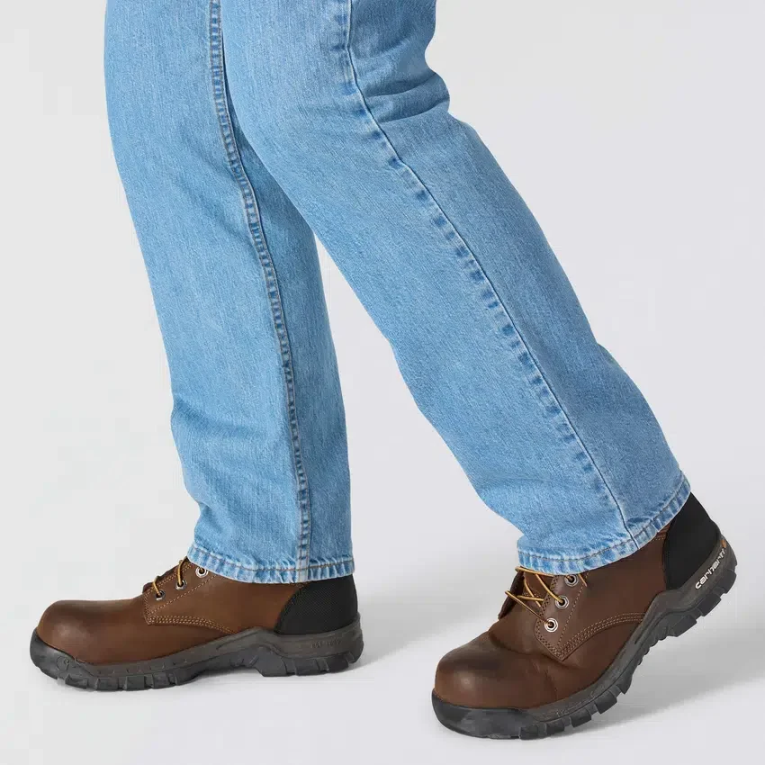 Erkek Gevşek Düz Kesim İş Kot Pantolonu
