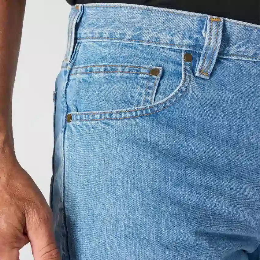 Erkek Gevşek Düz Kesim İş Kot Pantolonu