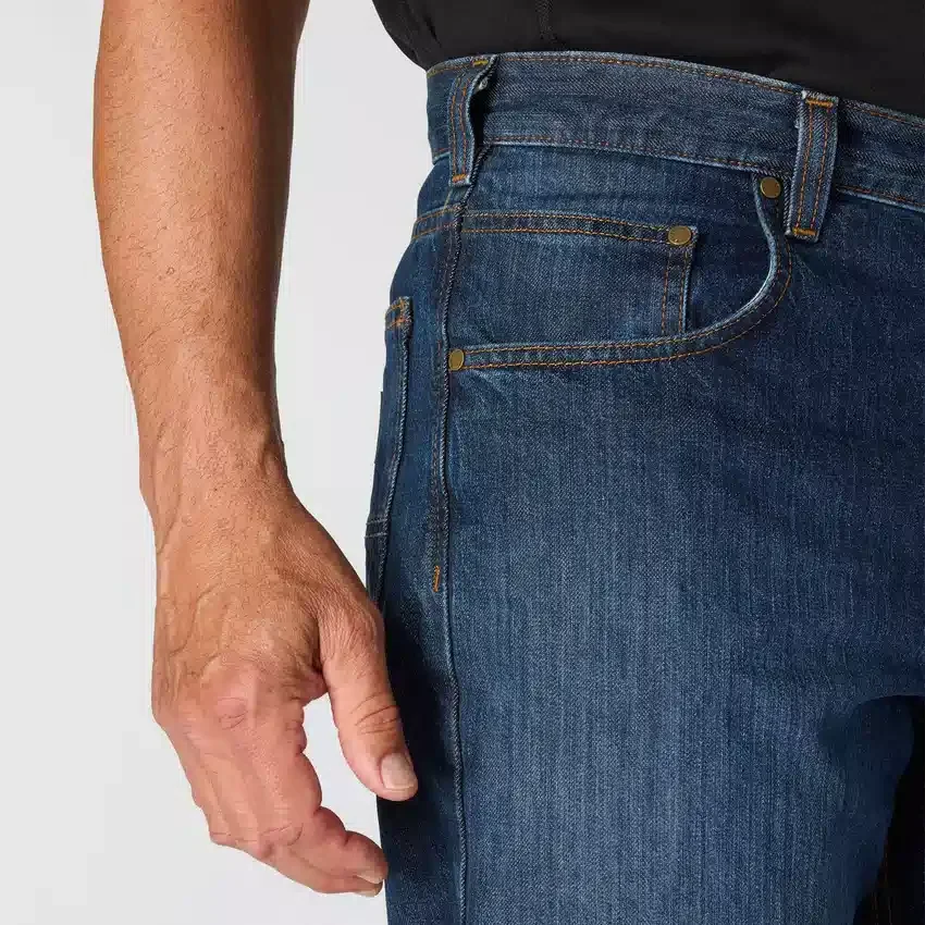 Erkek Gevşek Düz Kesim İş Kot Pantolonu