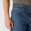 Erkek Gevşek Düz Kesim İş Kot Pantolonu