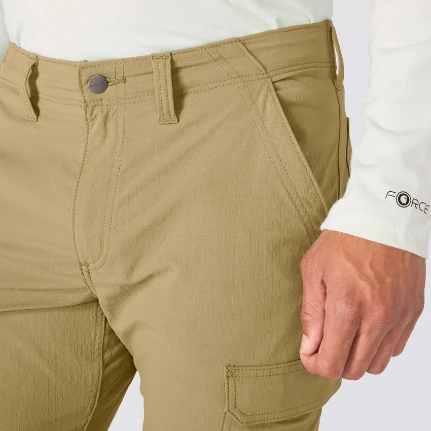 Erkek Gevşek Kesim Konik Force Ripstop Kargo Pantolon