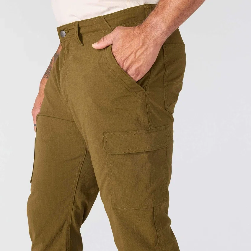 Erkek Gevşek Kesim Konik Force Ripstop Kargo Pantolon