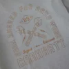 Erkek Irvine Gevşek Kesim Alet Desenli Gömlek
