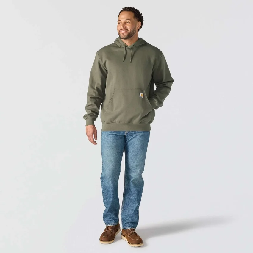 Erkek Marquette Bol Kesim Orta Ağırlık Kapüşonlu Sweatshirt