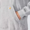 Erkek Marquette Bol Kesim Orta Ağırlık Kapüşonlu Sweatshirt