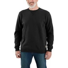 Erkek Marquette Bol Kesim Orta Ağırlıkta Bisiklet Yaka Sweatshirt