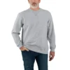 Erkek Marquette Bol Kesim Orta Ağırlıkta Bisiklet Yaka Sweatshirt