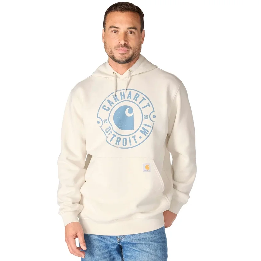 Erkek Marquette Detroit Grafik Kapüşonlu Sweatshirt
