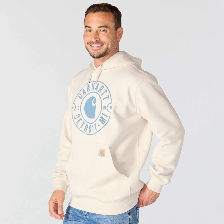 Erkek Marquette Detroit Grafik Kapüşonlu Sweatshirt