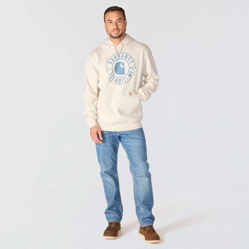 Erkek Marquette Detroit Grafik Kapüşonlu Sweatshirt