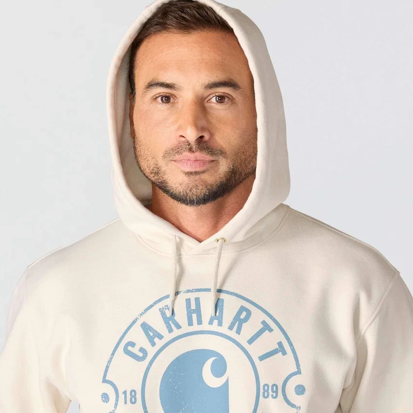 Erkek Marquette Detroit Grafik Kapüşonlu Sweatshirt