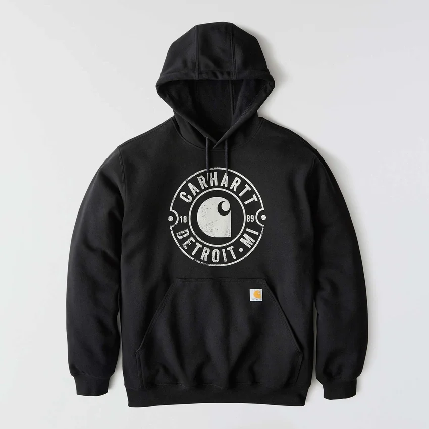 Erkek Marquette Detroit Grafik Kapüşonlu Sweatshirt