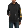 Erkek Marquette Force Logo Kapüşonlu Sweatshirt - Alev Dirençli Kapüşonlu sweatshirtler