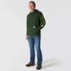 Erkek Marquette Force Logo Kapüşonlu Sweatshirt - Alev Dirençli Kapüşonlu sweatshirtler