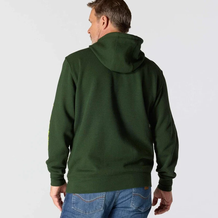 Erkek Marquette Force Logo Kapüşonlu Sweatshirt - Alev Dirençli Kapüşonlu sweatshirtler