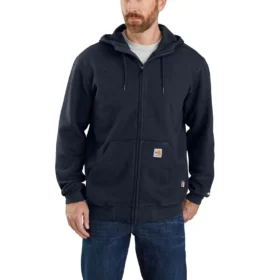 Erkek Marquette Fr Force Tam Fermuarlı Kapüşonlu Sweatshirt - Alev Dirençli Kapüşonlu sweatshirtler