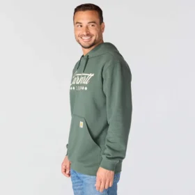 Erkek Marquette Shamrock Grafik Kapüşonlu Sweatshirt – Aziz Patrick Günü Sweatshirt