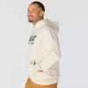 Erkek Marquette Shamrock Grafik Kapüşonlu Sweatshirt - Aziz Patrick Günü Sweatshirt