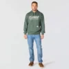 Erkek Marquette Shamrock Grafik Kapüşonlu Sweatshirt - Aziz Patrick Günü Sweatshirt