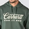 Erkek Marquette Shamrock Grafik Kapüşonlu Sweatshirt - Aziz Patrick Günü Sweatshirt