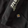 Erkek Marquette Shamrock Yazılı Grafik Kapüşonlu Sweatshirt - Aziz Patrick Günü Sweatshirt