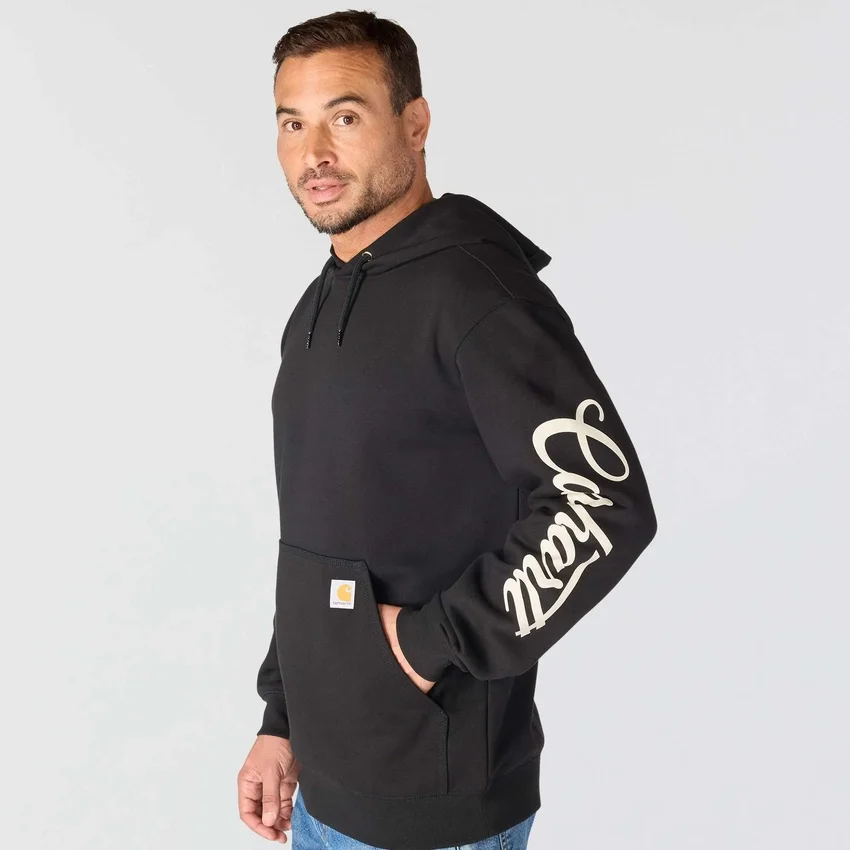 Erkek Marquette Shamrock Yazılı Grafik Kapüşonlu Sweatshirt - Aziz Patrick Günü Sweatshirt