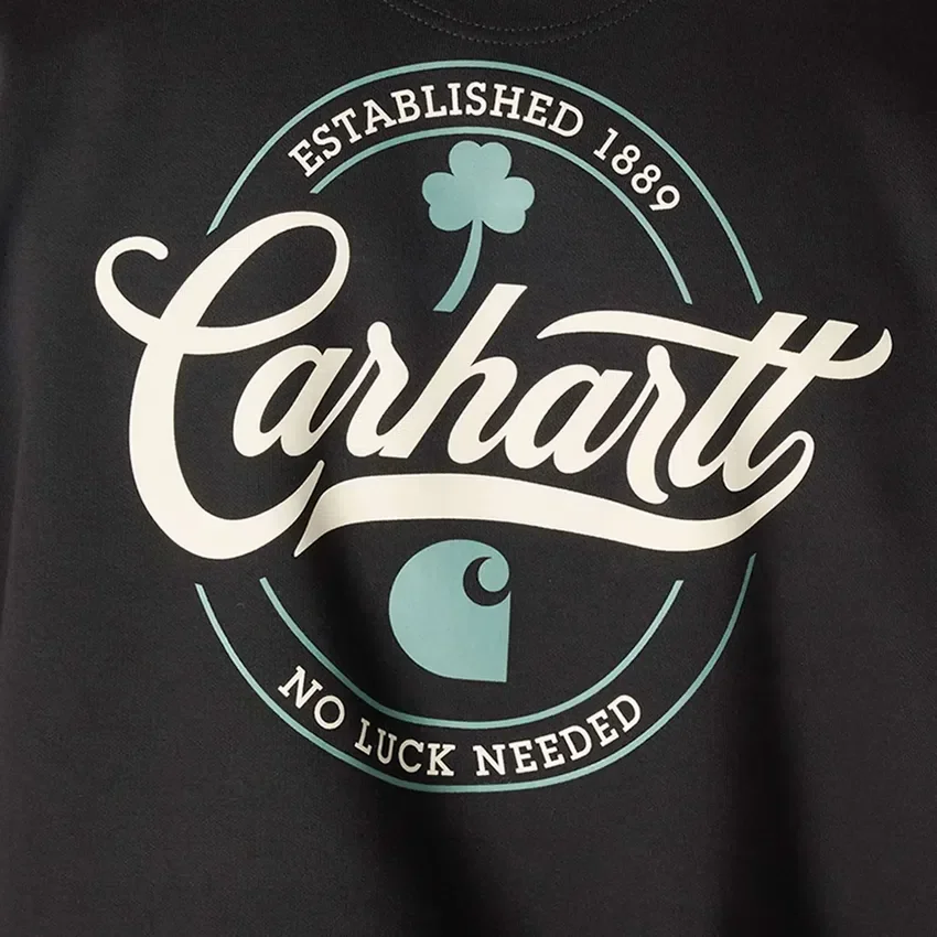 Erkek Marquette Shamrock Yazılı Grafik Kapüşonlu Sweatshirt - Aziz Patrick Günü Sweatshirt