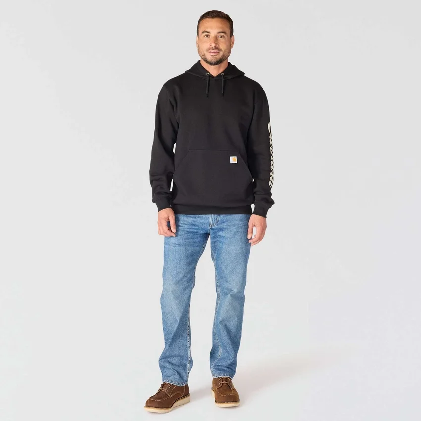 Erkek Marquette Shamrock Yazılı Grafik Kapüşonlu Sweatshirt - Aziz Patrick Günü Sweatshirt