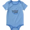 Erkek Çocuk Kısa Kolluklu Balıkçılık Bodysuit (Bebek)