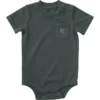 Erkek Çocuk Kısa Kolluklu Cepli Bodysuit (Bebek)