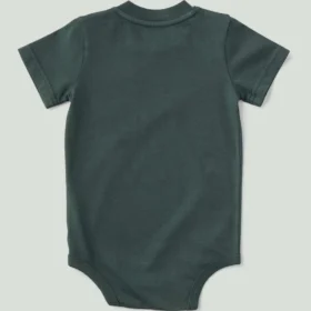 Erkek Çocuk Kısa Kolluklu Cepli Bodysuit (Bebek)