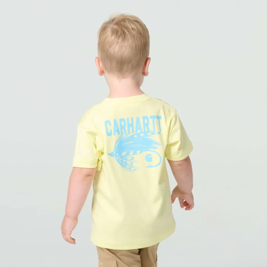 Erkek Çocuk Kısa Kolluklu Force Sun Defender™ Melanj Gömlek (Çocuk/Bebek)