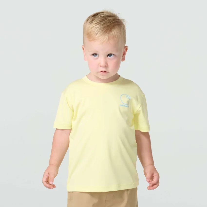 Erkek Çocuk Kısa Kolluklu Force Sun Defender™ Melanj Gömlek (Çocuk/Bebek)