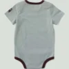 Erkek Çocuk Kısa Kolluklu Köpek Desenli Bodysuit (Bebek)