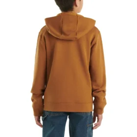 Erkek Çocuk Uzun Kolluklu Tam Fermuarlı Logolu Sweatshirt (Çocuk/Genç)