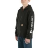 Erkek Çocuk Uzun Kolluklu Tam Fermuarlı Logolu Sweatshirt (Çocuk/Genç)